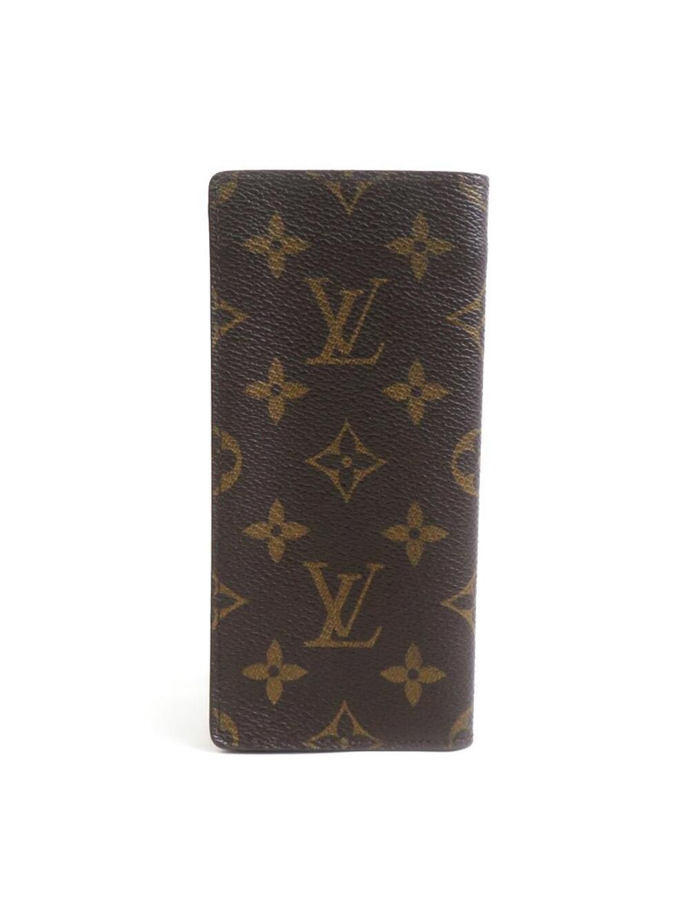 Auth Louis Vuitton Glasses Case Brown - #371808L11B